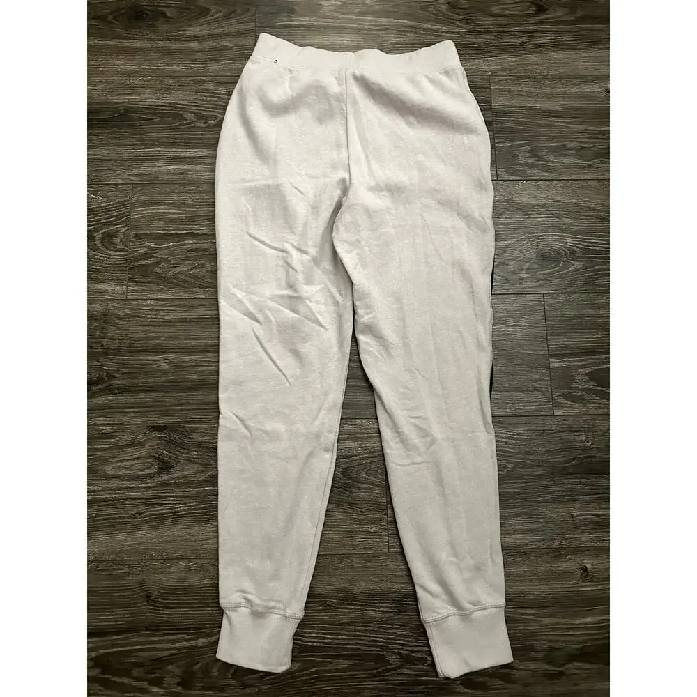 Victoria Sport Ankle Tapered Sweatpants Mesh Stripe Women’s Size S